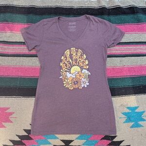 Be Kind Purple Graphic Tee